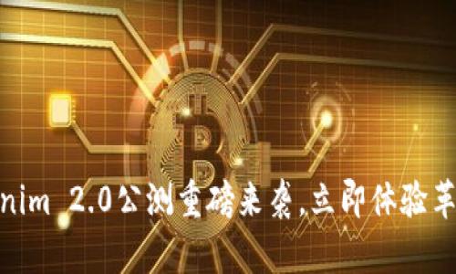 2025必看：Tokenim 2.0公测重磅来袭，立即体验革命性区块链技术