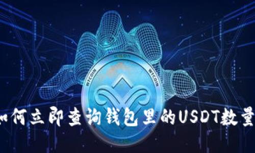 如何立即查询钱包里的USDT数量？