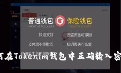 如何在Tokenim钱包中正确输入密码？